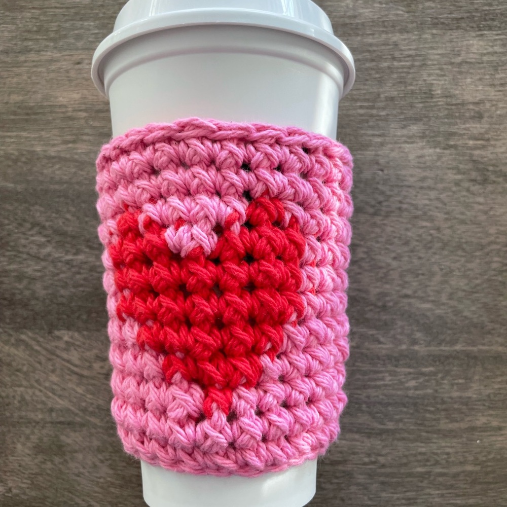 Heart Cozy for Cups